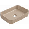 Mexen Vena umywalka nablatowa 50 x 37 cm, cappuccino mat - 22195064