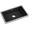 Mexen Venus umywalka podblatowa 54 x 35 cm, czarna mat - 25415485