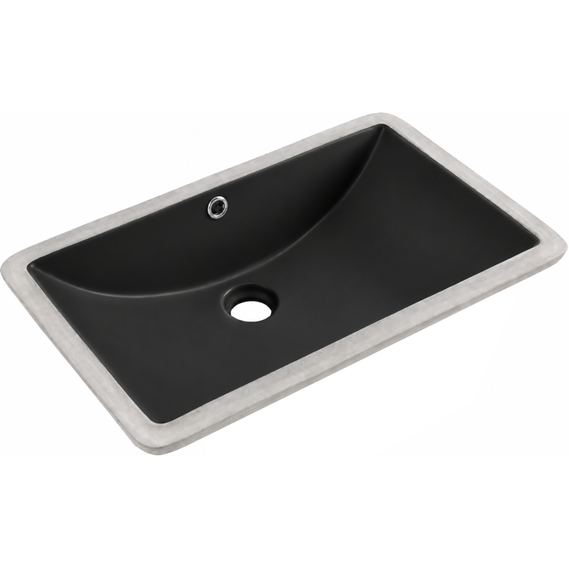 Mexen Venus umywalka podblatowa 60 x 37 cm, czarna mat - 25416085