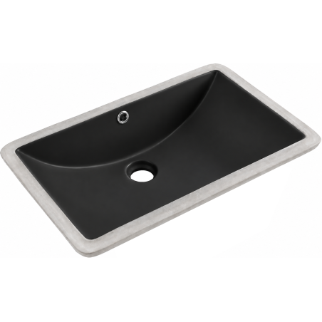 Mexen Venus umywalka podblatowa 60 x 37 cm, czarna mat - 25416085