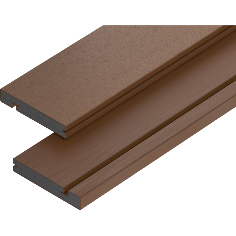 Mexen Terrio Premium deska schodowa kompozytowa 300 x 13,8 x 2,3 cm, coffee - C2007-300-04