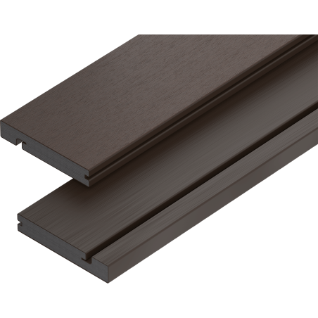 Mexen Terrio Premium deska schodowa kompozytowa 300 x 13,8 x 2,3 cm, light walnut - C2007-300-09