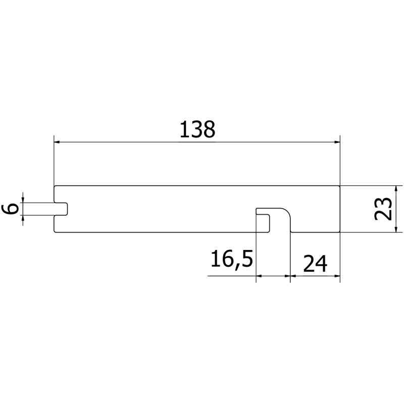Mexen Terrio Premium deska schodowa kompozytowa 300 x 13,8 x 2,3 cm, maple - C2007-300-10