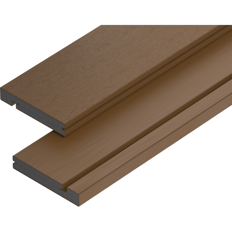 Mexen Terrio Premium deska schodowa kompozytowa 300 x 13,8 x 2,3 cm, teak - C2007-300-16