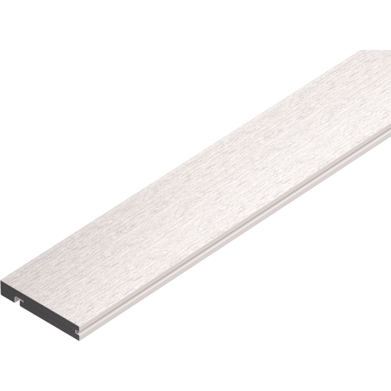 Mexen Terrio Premium deska schodowa kompozytowa 300 x 13,8 x 2,3 cm, white - C2007-300-18
