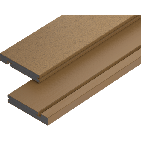 Mexen Terrio Premium deska schodowa kompozytowa 300 x 13,8 x 2,3 cm, oak - C2007-300-21