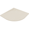 Mexen Lito brodzik kompozytowy półokrągły 90 x 90 cm, beżowy - 48Q699090