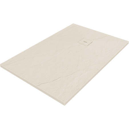 Mexen Lito brodzik kompozytowy prostokątny 100 x 80 cm, beżowy - 48R698010