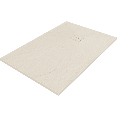 Mexen Lito brodzik kompozytowy prostokątny 100 x 90 cm, beżowy - 48R699010
