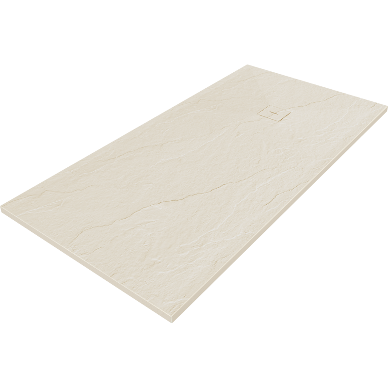 Mexen Lito brodzik kompozytowy prostokątny 160 x 80 cm, beżowy - 48R698016