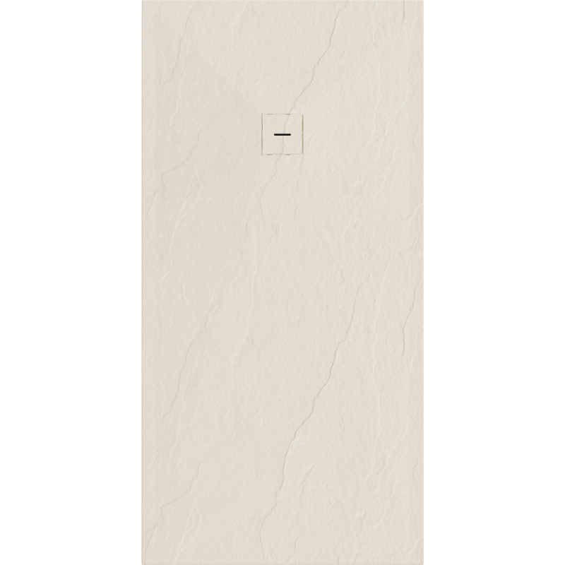 Mexen Lito brodzik kompozytowy prostokątny 160 x 80 cm, beżowy - 48R698016