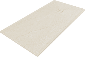 Mexen Lito brodzik kompozytowy prostokątny 160 x 90 cm, beżowy - 48R699016