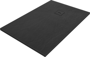 Mexen Lito brodzik kompozytowy prostokątny 100 x 80 cm, czarny - 48R708010