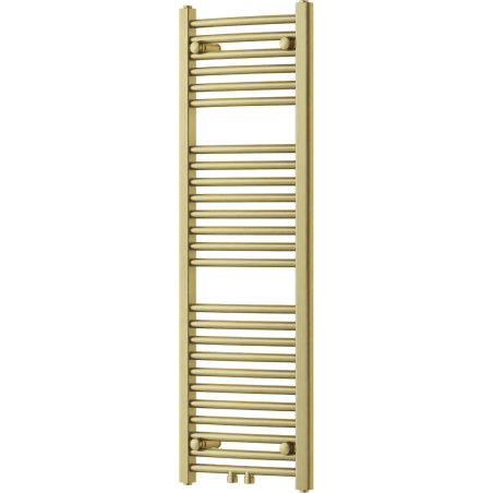 Mexen Ares grzejnik łazienkowy 1200 x 400 mm, 349 W, złoty szczotkowany - W102-1200-400-00-55