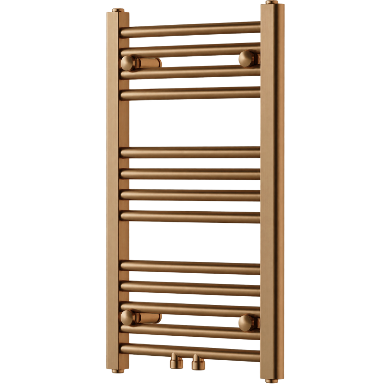 Mexen Ares grzejnik łazienkowy 700 x 400 mm, 189 W, miedź szczotkowana - W102-0700-400-00-65