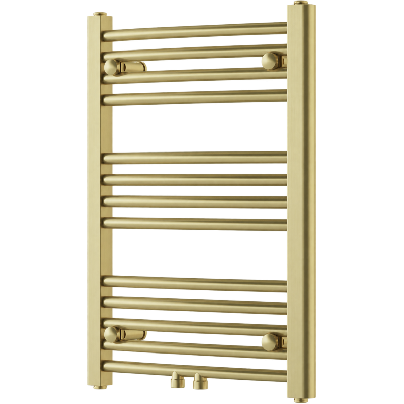 Mexen Ares grzejnik łazienkowy 700 x 500 mm, 226 W, złoty szczotkowany - W102-0700-500-00-55