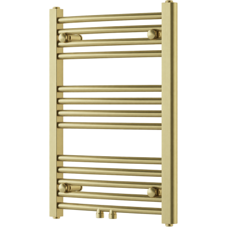 Mexen Ares grzejnik łazienkowy 700 x 500 mm, 226 W, złoty szczotkowany - W102-0700-500-00-55