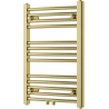 Mexen Ares grzejnik łazienkowy 700 x 500 mm, 226 W, złoty szczotkowany - W102-0700-500-00-55