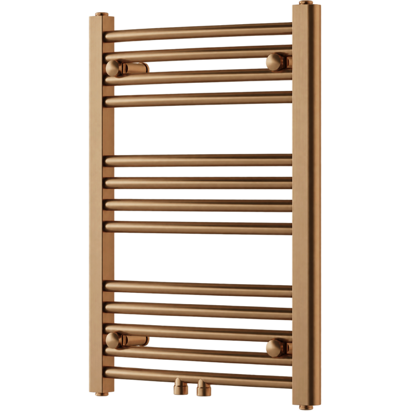 Mexen Ares grzejnik łazienkowy 700 x 500 mm, 226 W, miedź szczotkowana - W102-0700-500-00-65