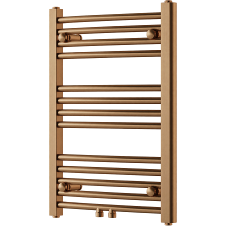 Mexen Ares grzejnik łazienkowy 700 x 500 mm, 226 W, miedź szczotkowana - W102-0700-500-00-65