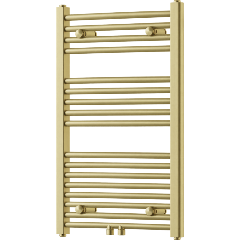 Mexen Ares grzejnik łazienkowy 900 x 600 mm, 342 W, złoty szczotkowany - W102-0900-600-00-55