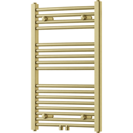 Mexen Ares grzejnik łazienkowy 900 x 600 mm, 342 W, złoty szczotkowany - W102-0900-600-00-55
