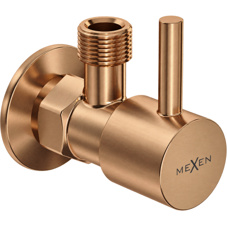 Mexen R1 zawór kątowy do baterii 1/2"x3/8", miedź szczotkowana - 79970-65