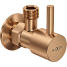 Mexen R1 zawór kątowy do baterii 1/2"x3/8", miedź szczotkowana - 79970-65