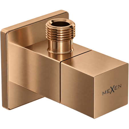 Mexen S zawór kątowy do baterii 1/2"x3/8", miedź szczotkowana - 79971-65