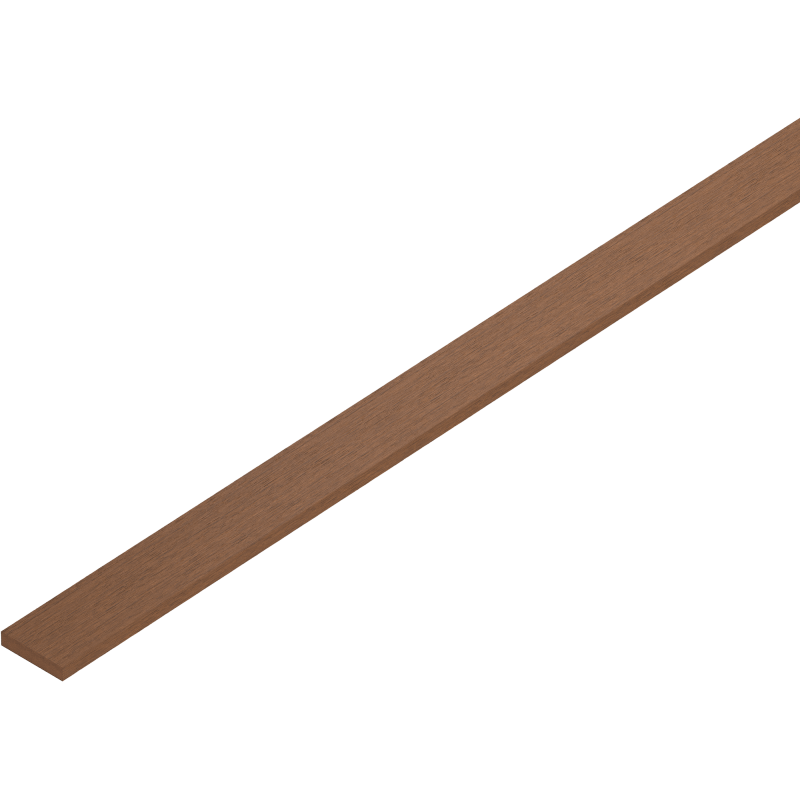 Mexen Uni listwa maskująca dekoracyjna kompozytowa 300 x 5 x 1 cm, walnut - C9101-300-59