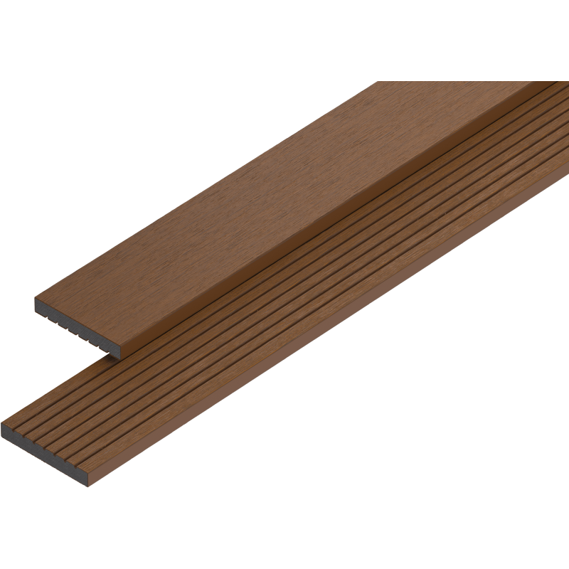 Mexen Uni Premium listwa maskująca dekoracyjna kompozytowa 300 x 7 x 1 cm, coffee - C9222-300-04