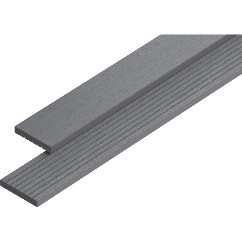 Mexen Uni Premium listwa maskująca dekoracyjna kompozytowa 300 x 7 x 1 cm, light grey - C9222-300-08