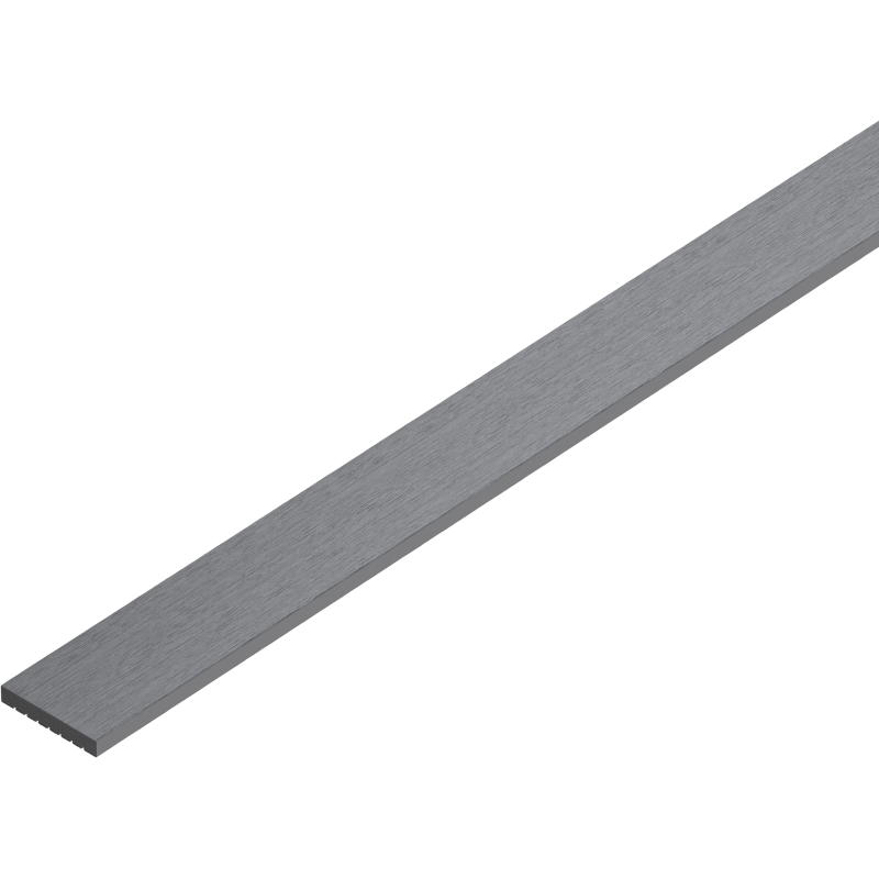 Mexen Uni Premium listwa maskująca dekoracyjna kompozytowa 300 x 7 x 1 cm, light grey - C9222-300-08