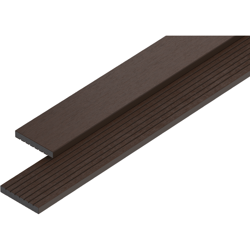 Mexen Uni Premium listwa maskująca dekoracyjna kompozytowa 300 x 7 x 1 cm, light walnut - C9222-300-09