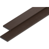 Mexen Uni Premium listwa maskująca dekoracyjna kompozytowa 300 x 7 x 1 cm, light walnut - C9222-300-09