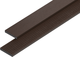 Mexen Uni Premium listwa maskująca dekoracyjna kompozytowa 300 x 7 x 1 cm, light walnut - C9222-300-09