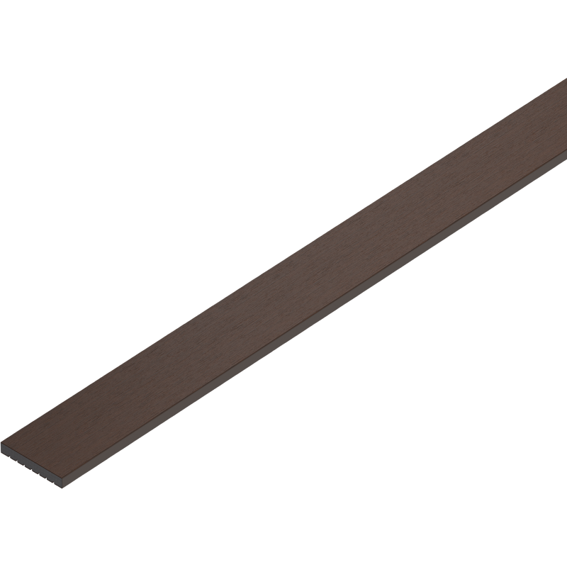 Mexen Uni Premium listwa maskująca dekoracyjna kompozytowa 300 x 7 x 1 cm, light walnut - C9222-300-09