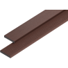 Mexen Uni Premium listwa maskująca dekoracyjna kompozytowa 300 x 7 x 1 cm, red - C9222-300-12