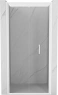 Mexen Exo-F drzwi prysznicowe składane 60 cm, transparent, białe - 816-060-000-20-00