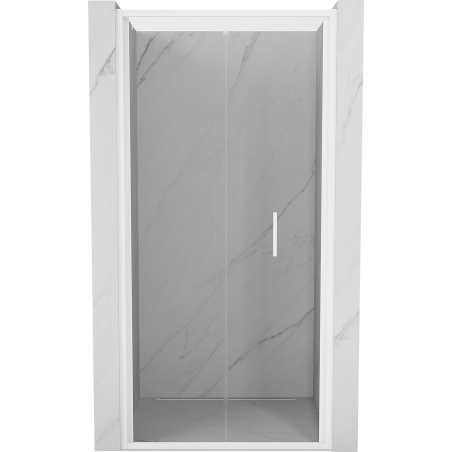 Mexen Exo-F drzwi prysznicowe składane 70 cm, transparent, białe - 816-070-000-20-00