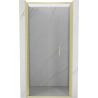 Mexen Exo-F drzwi prysznicowe składane 120 cm, transparent, złote szczotkowane - 816-120-000-55-00