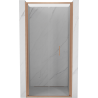 Mexen Exo-F drzwi prysznicowe składane 90 cm, transparent, miedź szczotkowana - 816-090-000-65-00