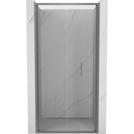 Mexen Exo-F drzwi prysznicowe składane 70 cm, transparent, gun metal - 816-070-000-95-00