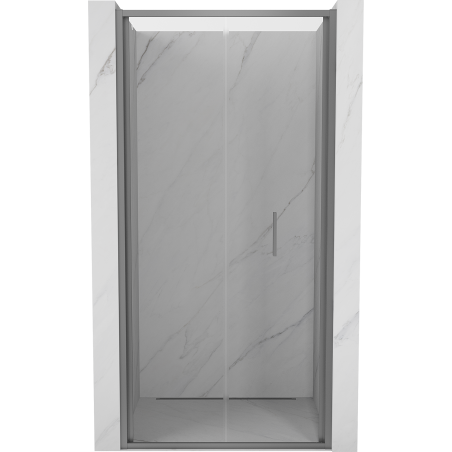 Mexen Exo-F drzwi prysznicowe składane 95 cm, transparent, gun metal - 816-095-000-95-00