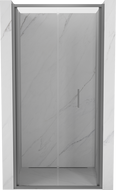 Mexen Exo-F drzwi prysznicowe składane 110 cm, transparent, gun metal - 816-110-000-95-00