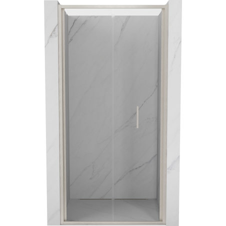 Mexen Exo-F drzwi prysznicowe składane 70 cm, transparent, nikiel szczotkowany - 816-070-000-97-00