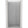 Mexen Exo-F drzwi prysznicowe składane 80 cm, transparent, nikiel szczotkowany - 816-080-000-97-00
