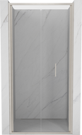 Mexen Exo-F drzwi prysznicowe składane 110 cm, transparent, nikiel szczotkowany - 816-110-000-97-00