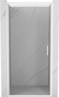 Mexen Exo-B drzwi prysznicowe uchylne 80 cm, transparent, białe - 817-080-000-20-00