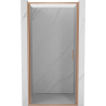 Mexen Exo-B drzwi prysznicowe uchylne 55 cm, transparent, miedź szczotkowana - 817-055-000-65-00